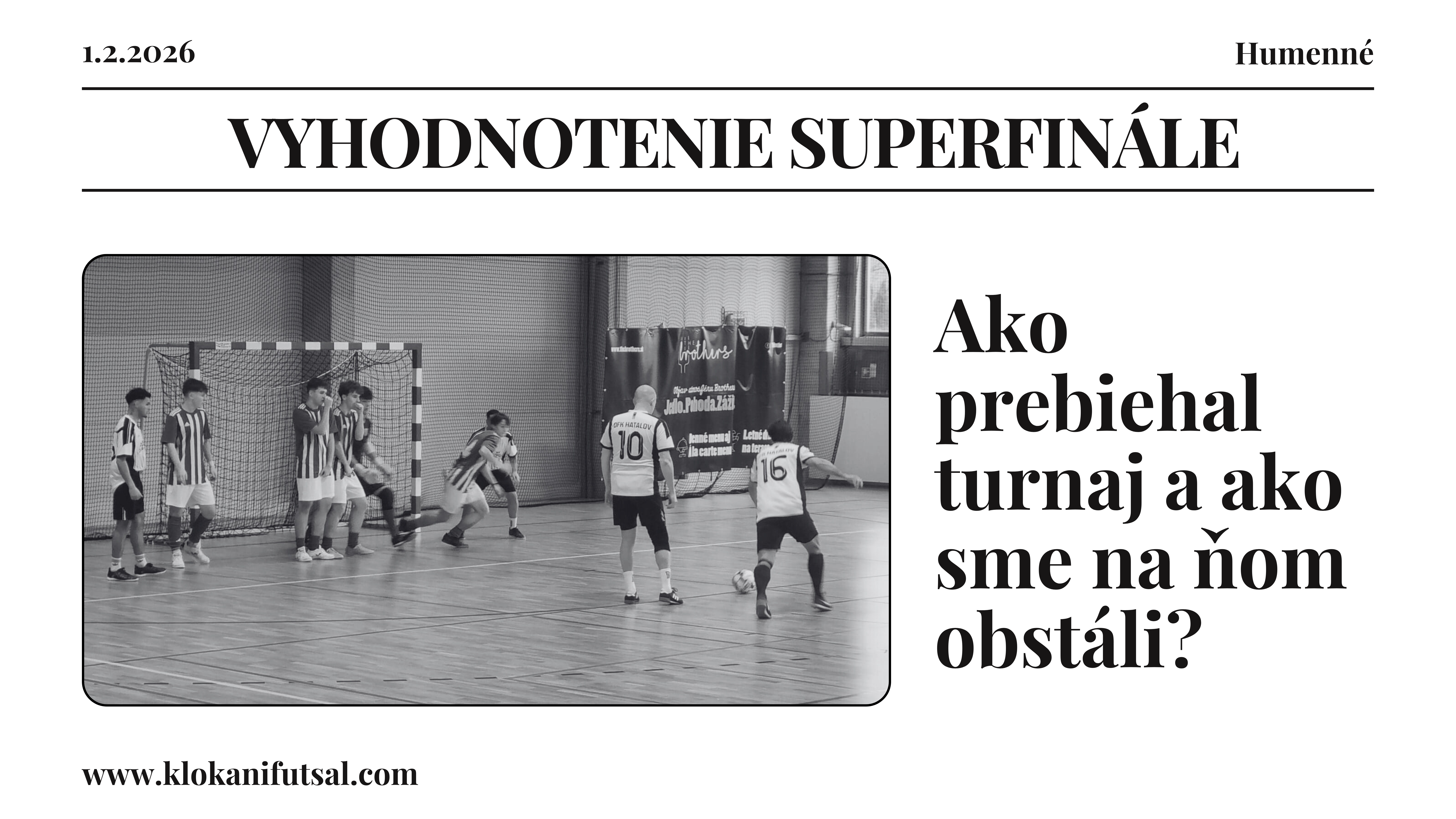 Vyhodnotenie superfinále